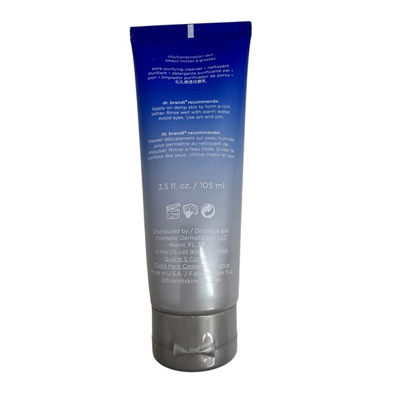Dr Brandt Pores No More Pore Purifying Cleanser Salicylic Acid Tea Tree Oil - Picture 3 of 5
